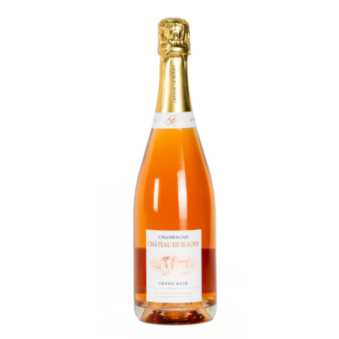 Champagne Chateau De Bligny Rose 75cl Bottle