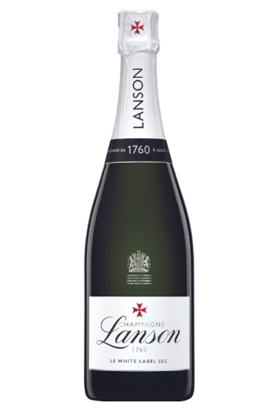 Lanson Le White Label Sec Champagne 75cl Bottle