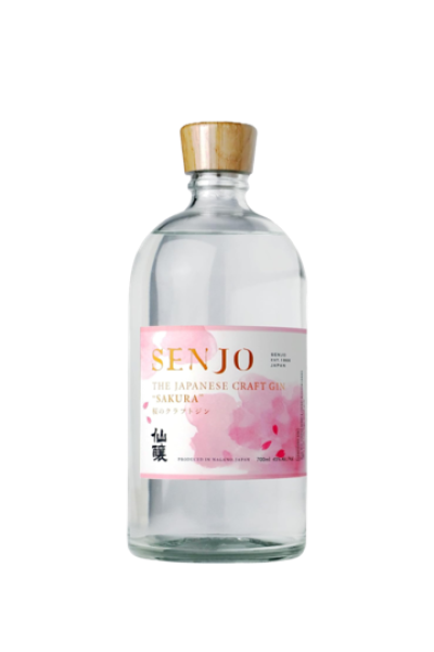 Senjo Sakura Gin 70cl Bottle