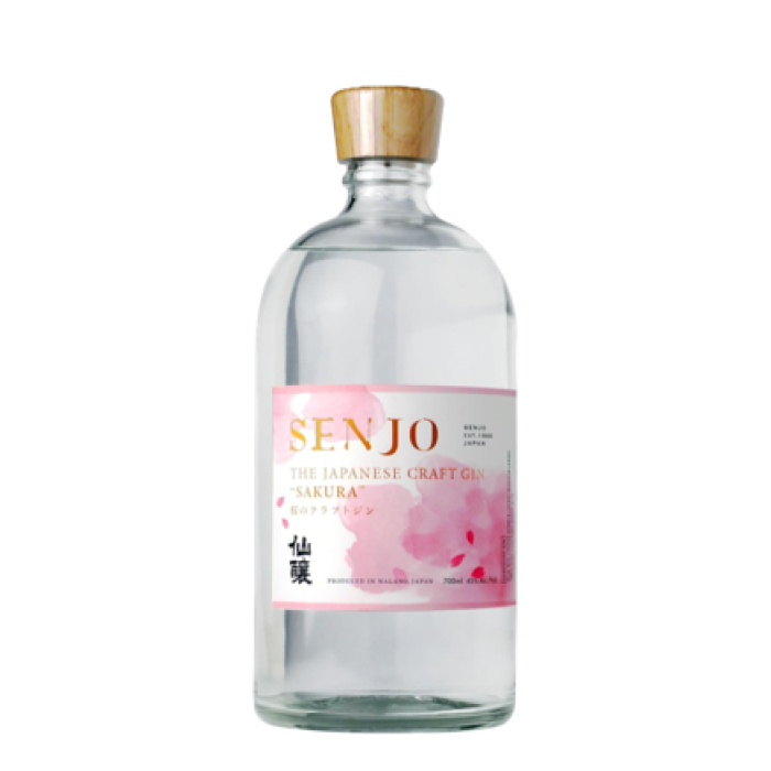 Senjo Sakura Gin 70cl Bottle