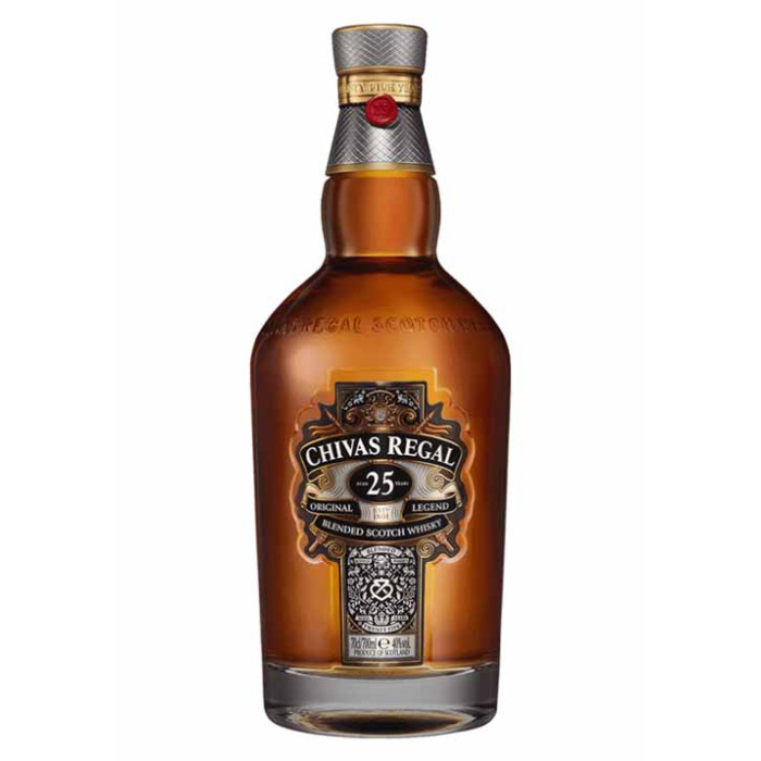 Chivas Regal 25 Year Old 70cl Bottle
