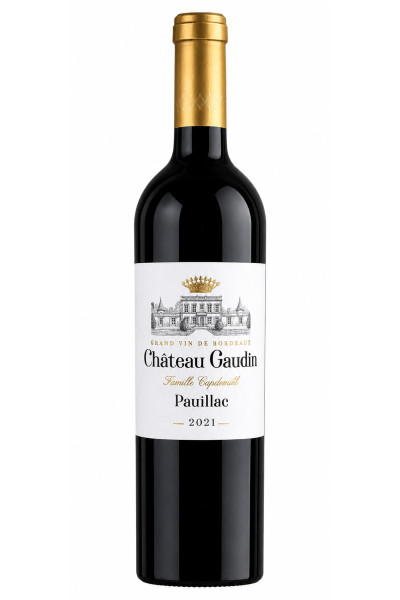 Chateau Gaudin AOC Pauillac Grand Vin Bordeaux 75cl