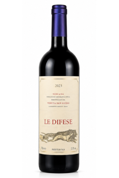 Le Difese, Tenuta San Guido, IGT Tuscany, Italy 75Cl Bottle 2023
