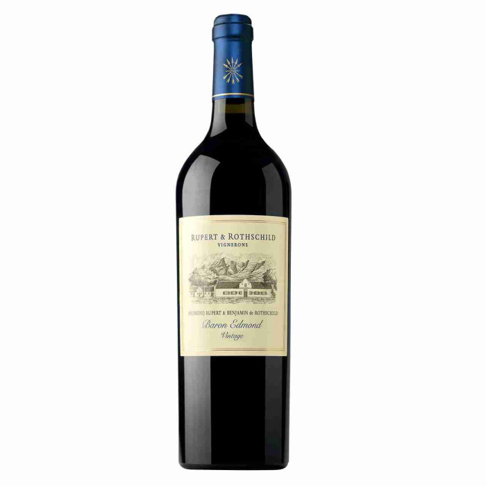 Rupert and Rothschild Baron Edmond Merlot Cabernet 75cl Bottle