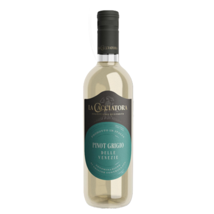 La Cacciatora Pinot Grigio DOC, Veneto, Italy 75Cl