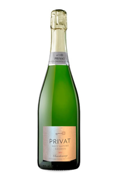 Cava Privat Chardonnay Reserva Brut Nature, Catalonia, Spain 75Cl Bottle