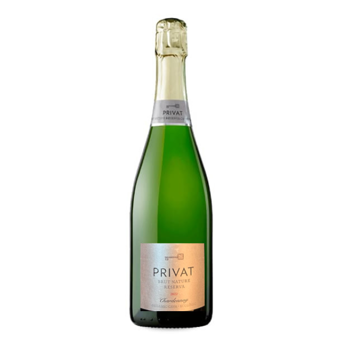 Cava Privat Chardonnay Reserva Brut Nature, Catalonia, Spain 75Cl Bottle