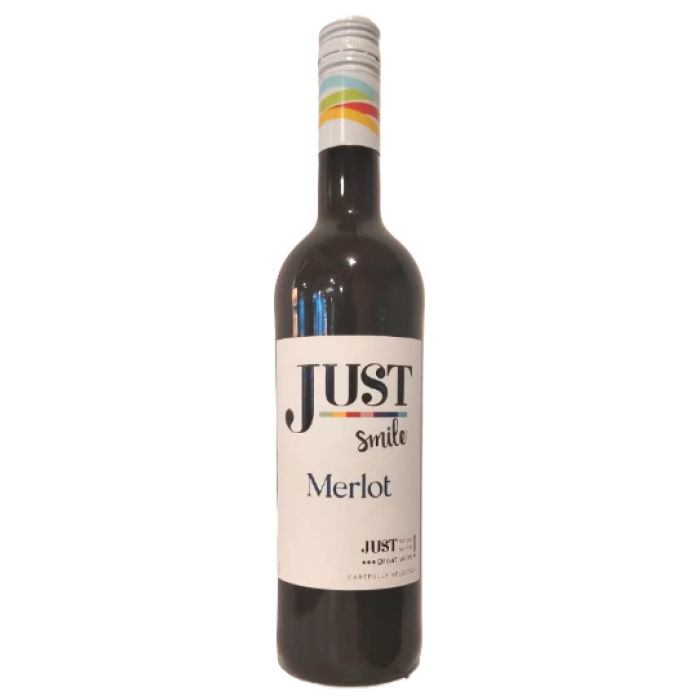 Just For You Smile Merlot (Vegan), Spain 75Cl Bottle