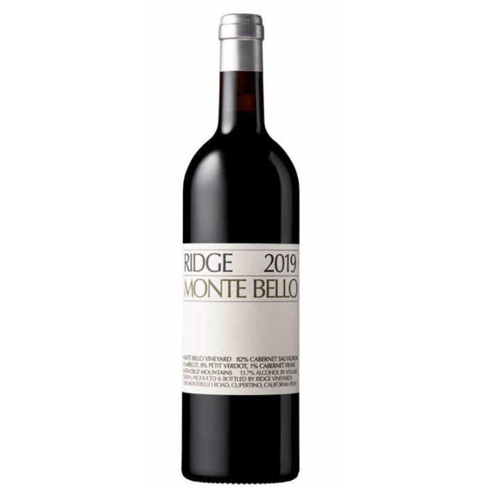 Ridge Cabernet Monte Bello 2019 75Cl