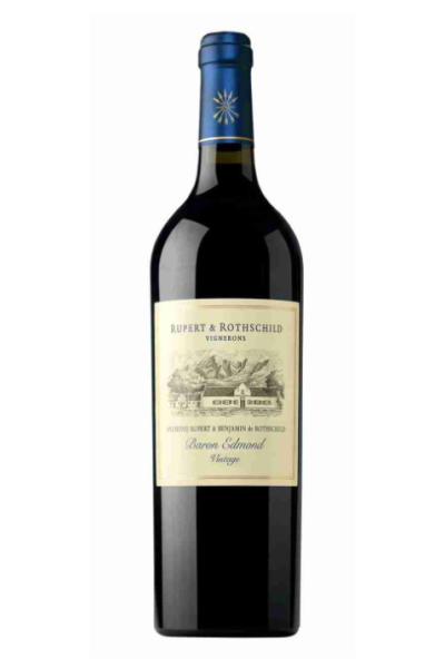 Rupert and Rothschild Baron Edmond Merlot Cabernet 75cl Bottle