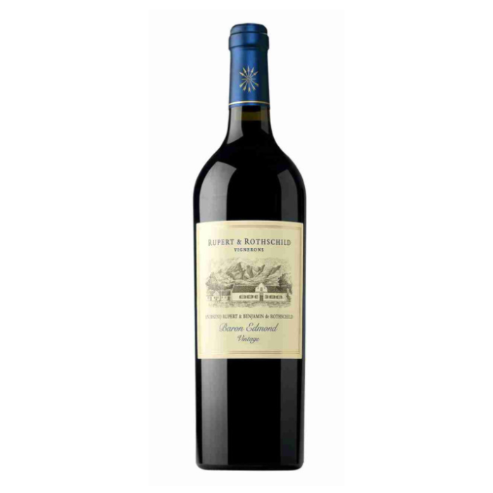 Rupert and Rothschild Baron Edmond Merlot Cabernet 75cl Bottle