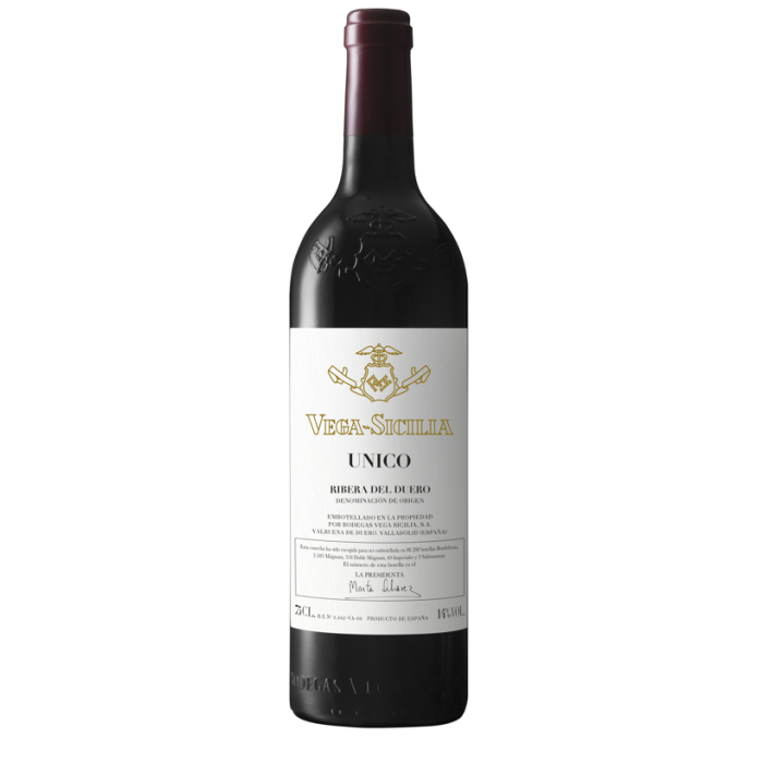 Vega Sicilia Unico Ribera Del Duero 2008 75Cl Bottle