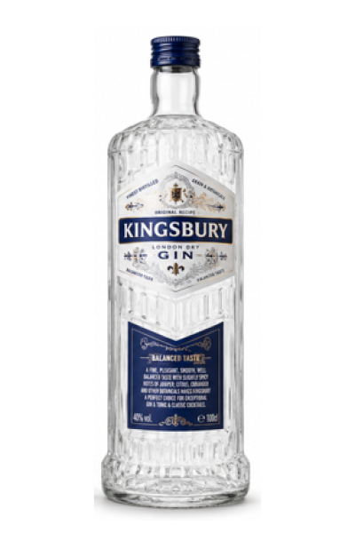 Kingsbury London Dry Gin 1L Bottle