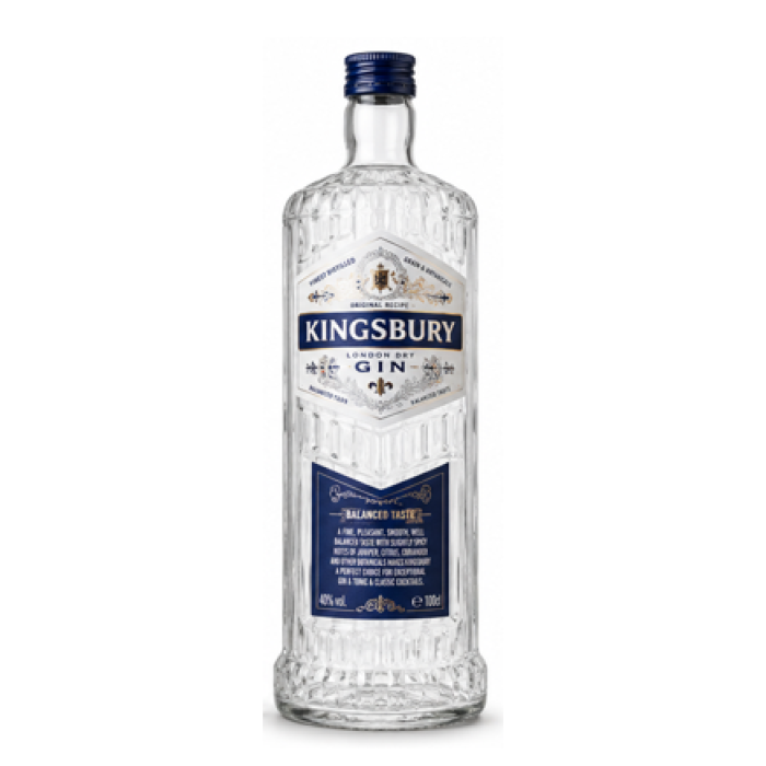Kingsbury London Dry Gin 1L Bottle