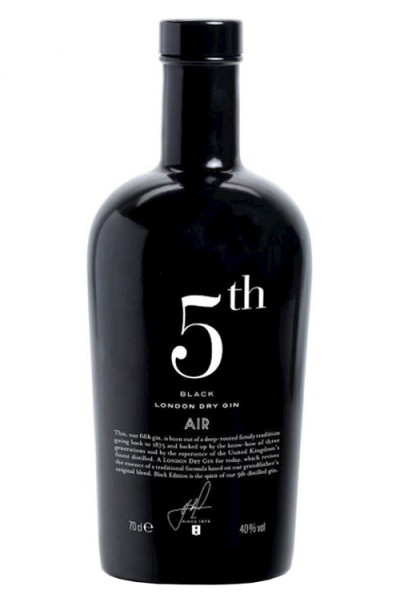 5th Gin Black Air 70cl Bottle