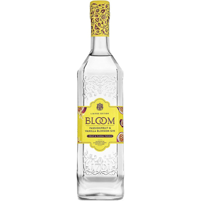 Bloom Passionfruit & Vanilla Blossom Gin 70cl Bottle