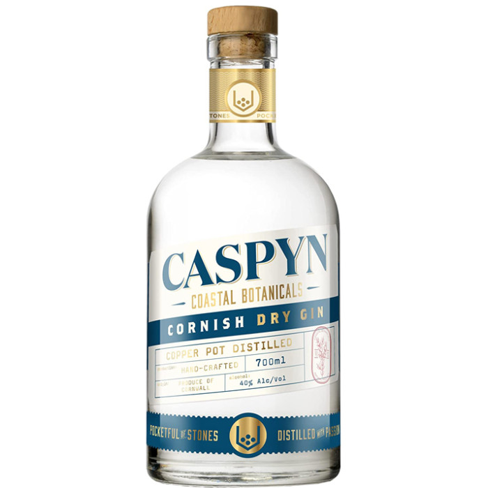 Caspyn Cornish Dry Gin 70cl Bottle