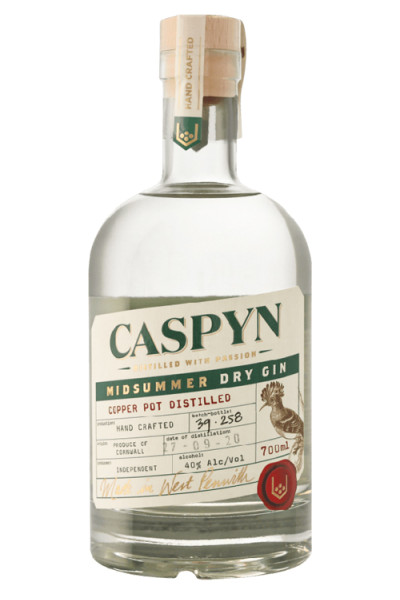 Caspyn Midsummer Dry Gin 70cl Bottle