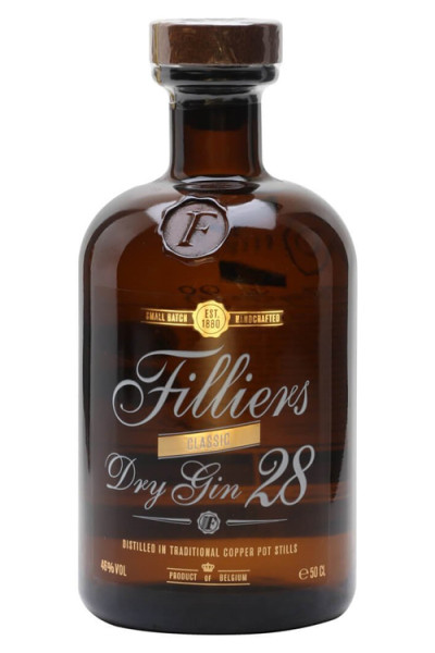 Filliers Dry Gin 28 Small Batch 50cl Bottle