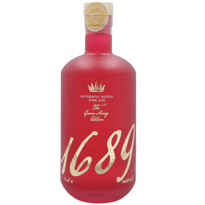 Gin 1689 Authentic Dutch Pink Gin 70cl Bottle