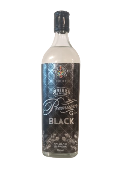 Ginebra San Miguel Premium Gin Black 75cl Bottle