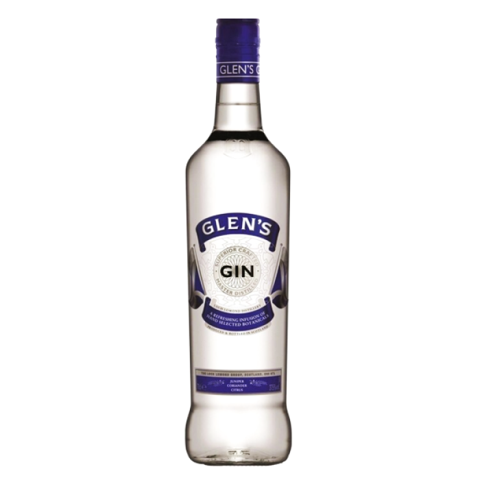 Glens Gin 70Cl Bottle 