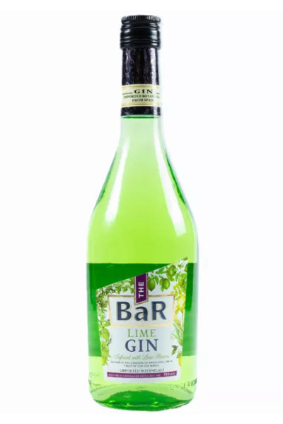 The Bar Lime Gin 70cl Bottle