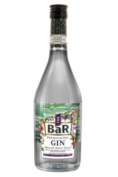 The Bar Premium Dry Gin 70cl Bottle