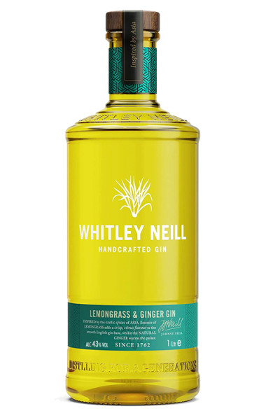 Whitley Neill Lemongrass & Ginger 1 Litre Bottle