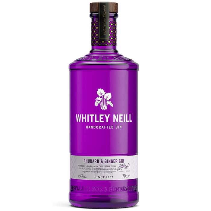 Whitley Neill Rhubarb & Ginger Gin 70cl Bottle