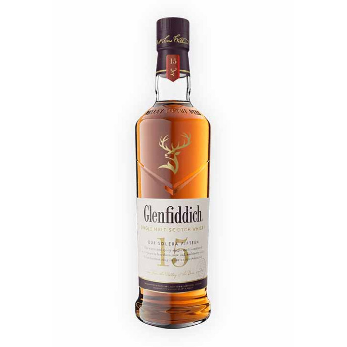 Glenfiddich 15 Year Old 70cl Bottle