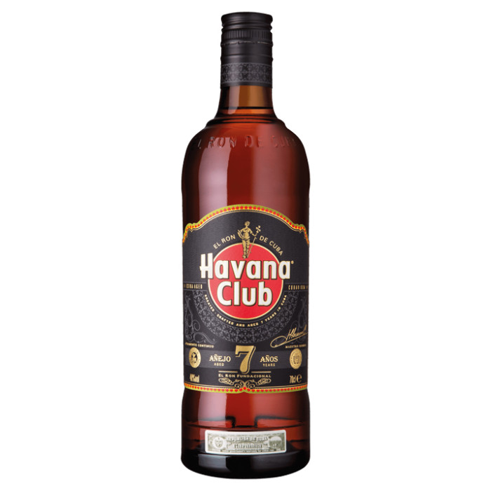 Havana Club Anejo 7 Year Old Rum 70cl Bottle