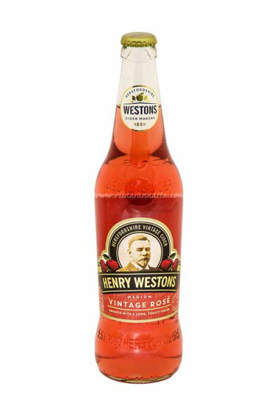 Henry Westons Vintage Rose Cider 50cl Bottle