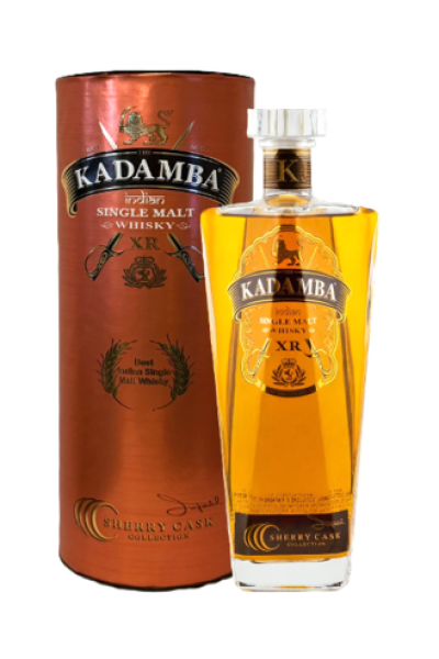 Kadamba Indian Single Malt Whisky Sherry Cask Collection 75 cl Bottle