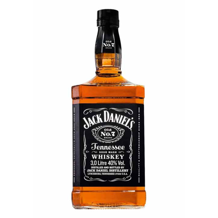 Jack Daniel's No7 3 Litre Bottle