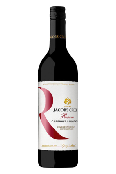 Jacob's Creek Reserve Limestone Coast Cabernet Sauvignon75cl Bottle