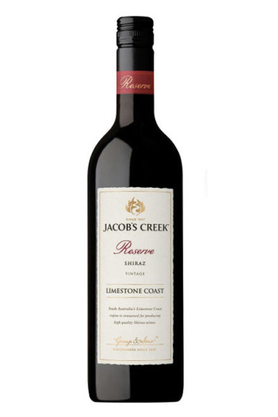 Jacob's Creek Reserve Limestone Coast Shiraz75cl Bottle