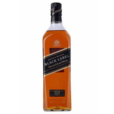 Johnnie Walker Black Label 1 Litre Bottle