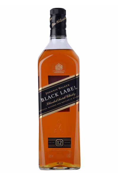 Johnnie Walker Black Label 1 Litre Bottle