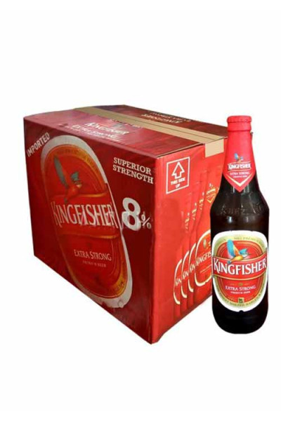 Kingfisher Extra Strong 65cl Bottle x12