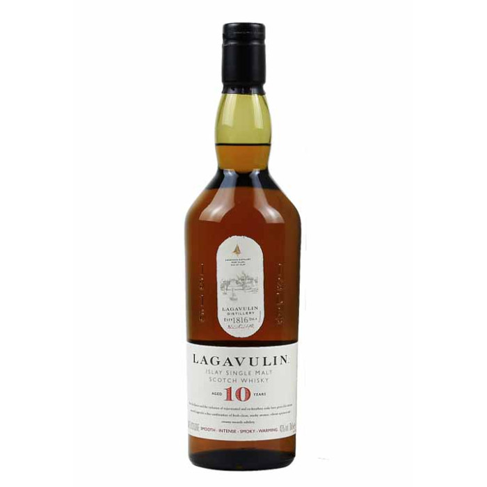 Lagavulin 10 Year Old 70cl Bottle