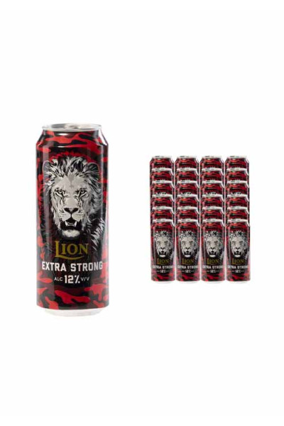 Lion Extra Strong 12% 24 X 50Cl Can