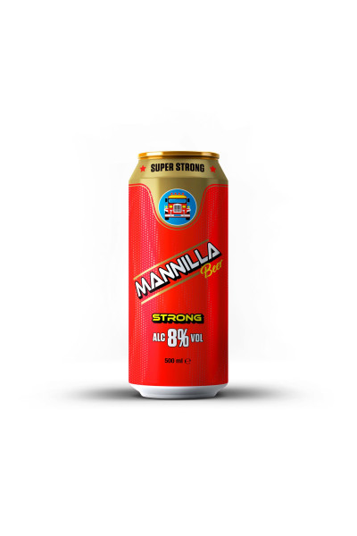Mannilla Strong Beer 50cl Can