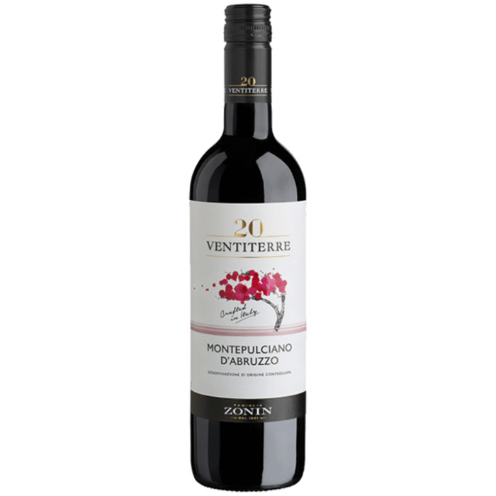 Zonin Montepulciano D'Abruzzo Ventiterre 75cl Bottle