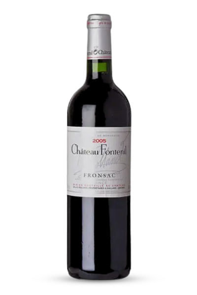 Château Fontenil 2005 Fronsac, Bordeaux 75Cl Bottle