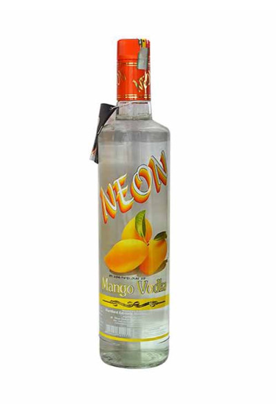 Neon Mango Vodka 75cl Bottle