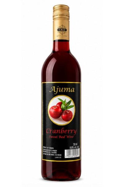 Ajuma Cranberry Sweet Red Wine 75Cl