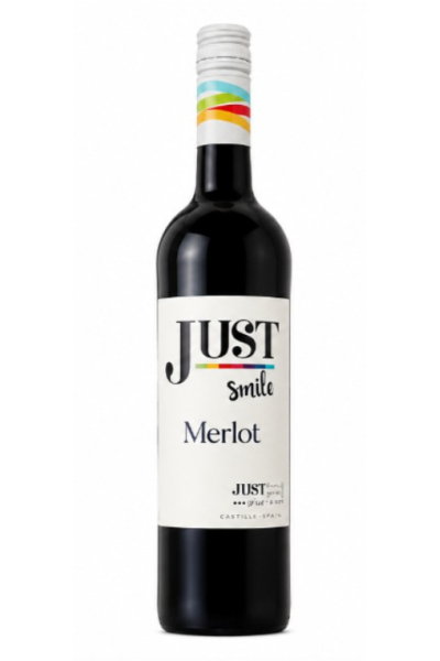 Just For You Smile Merlot (Vegan), Spain 75Cl Bottle