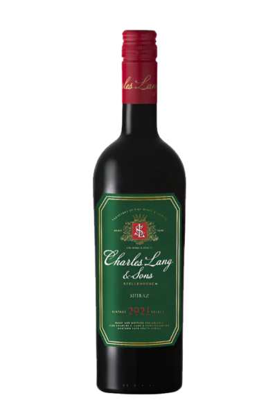 Charles Lang & Sons Shiraz 75cl Bottle