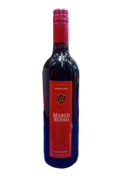 Marco Rosso Smooth Red Wine 75cl Bottle